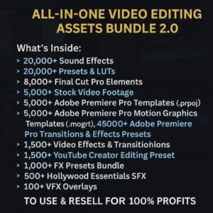 75M+ Digital Products Mega Bundle: PLR MRR, Ebooks, Templates