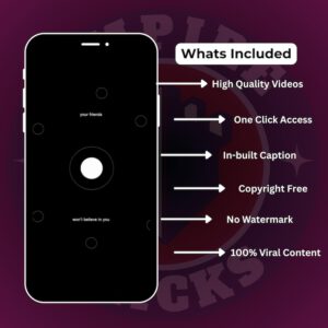 500+ Viral Motivational Reels: Faceless Content, MRR + PLR License